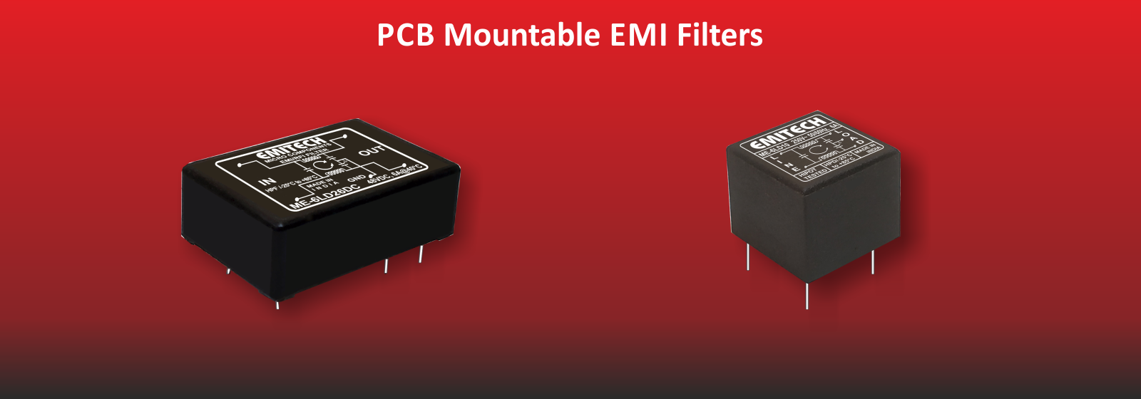 PCB Mount EMI Filter
